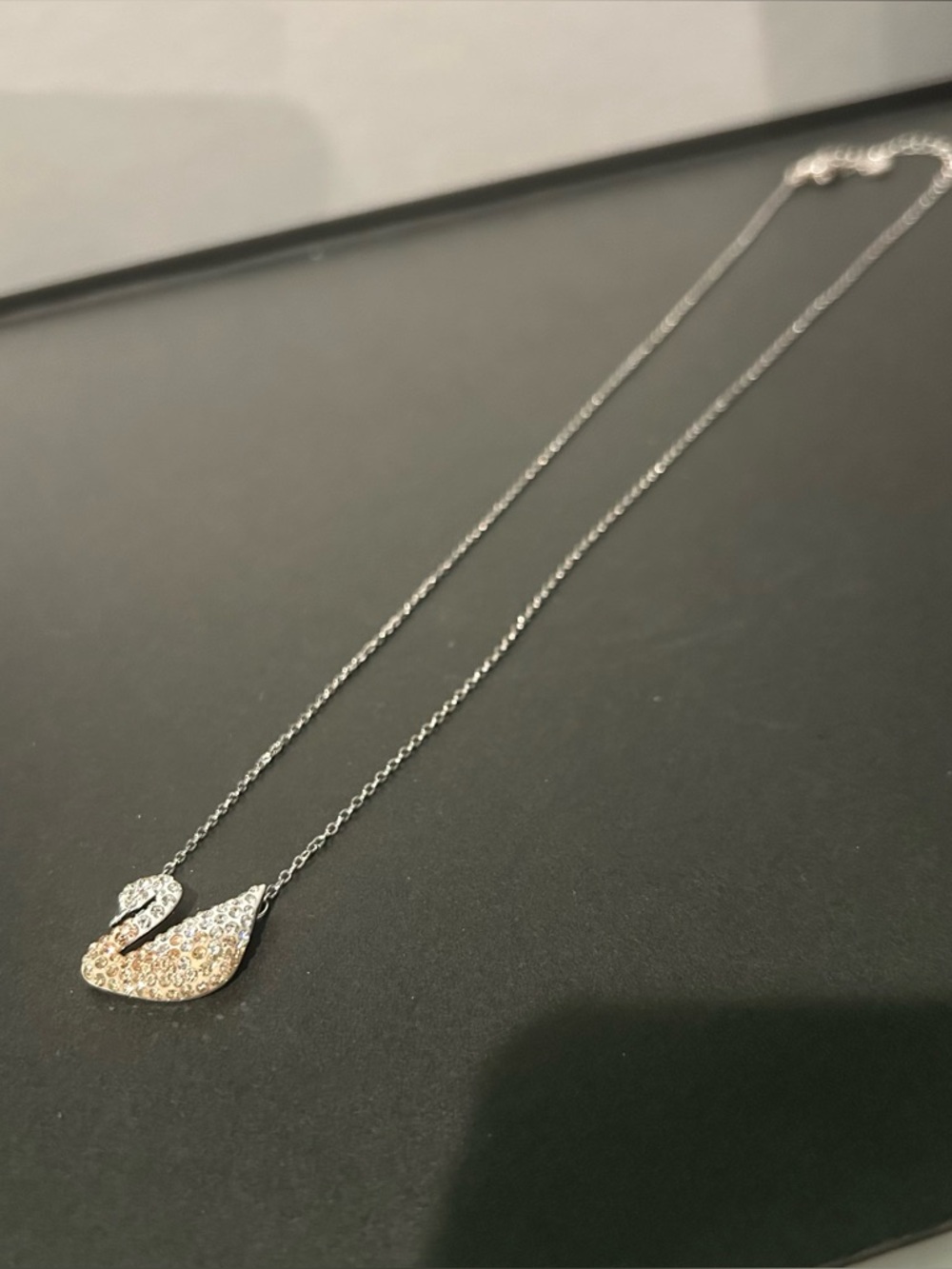 Swarovski Swam Necklace